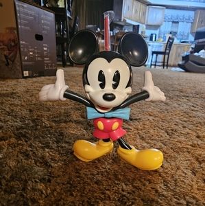Vintage,Mickey Mouse Cup with Straw